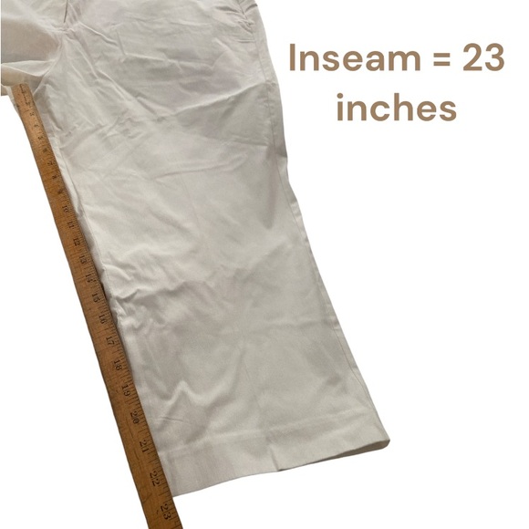 26W Lane Bryant Straight Leg Crop Pants NWT - Picture 16 of 17